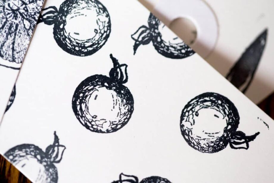 cherry tomato stamp