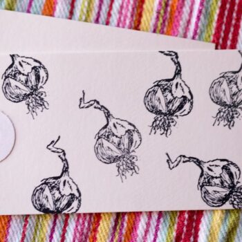 garlic stamp