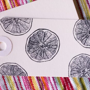 grapefruit stamp