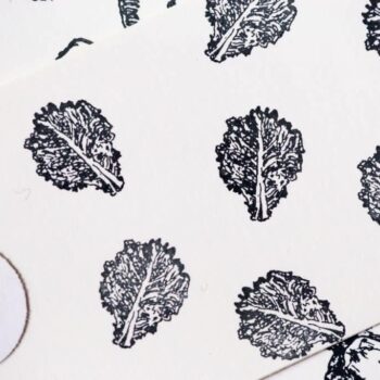 mustard leaf stamp