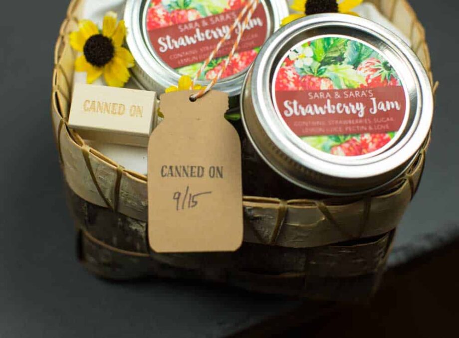 Canned On Mini Stamp Homesteader Gift