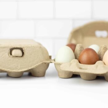 Half Dozen Egg Carton - Natural